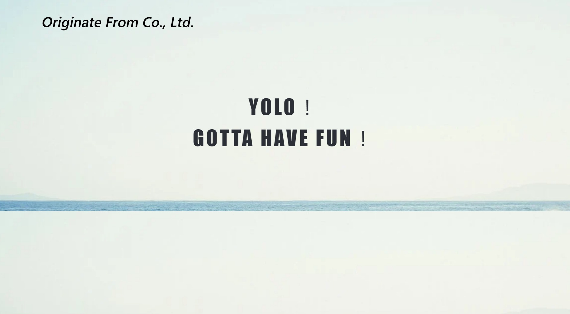 Originate From株式会社