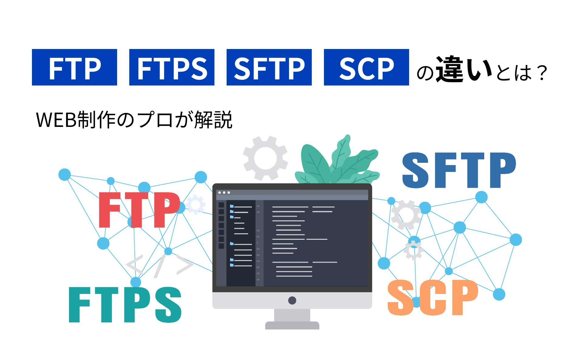 FTPソフトの基本設定と操作の流れ
