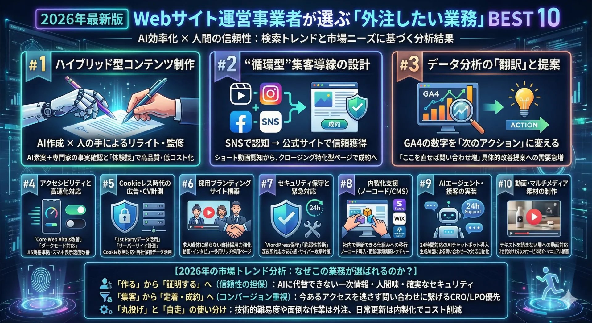SEOと集客を見据えた依頼内容の固め方
